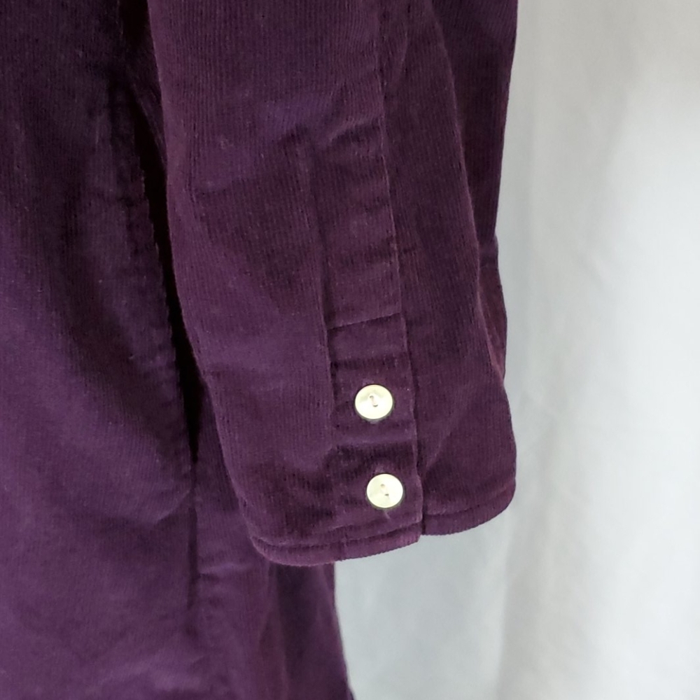 FADS, 12, Vtg purple long sleeve modest dress - Picture 5 of 9